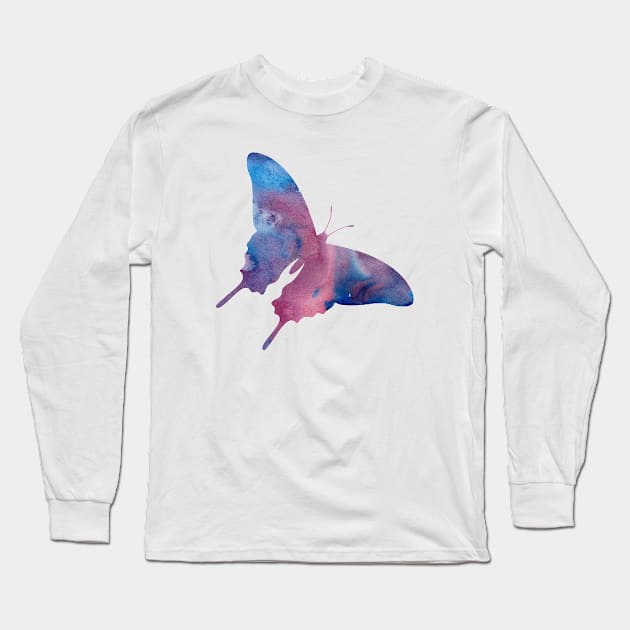 Butterfly Long Sleeve T-Shirt by TheJollyMarten